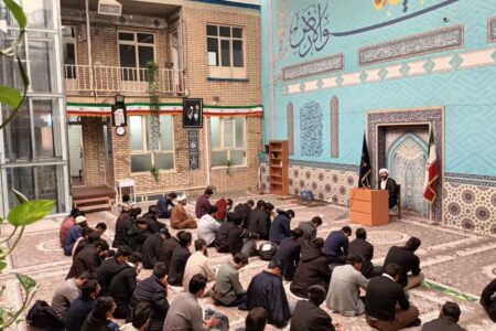 درس اخلاق مدرسه مرعشیه مجتمع آموزش عالی علوم انسانی اسلامی