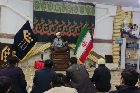 مجلس عزای فاطمی در نمایندگی المصطفی در استان مرکزی برگزار شد
