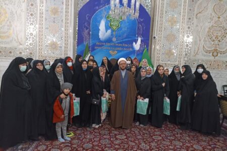 اردوی علمی _تربیتی دانش پژوهان مدرسه عالی خواهران نمایندگی گلستان در مشهد مقدس