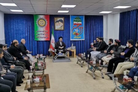 دیدار رئیس و جمعی از اساتید دانشگاه بدخشان افغانستان با نماینده ولی فقیه در لرستان