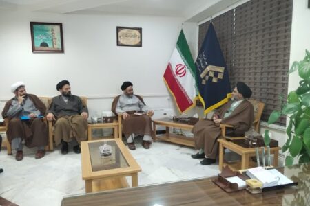 دیدار رئیس مرکز امور خانواده های المصطفی با رئیس نمایندگی گلستان
