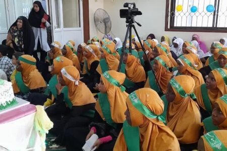 مراسم جشن نیمه شعبان در واحد خواهران نمایندگی تانزانیا