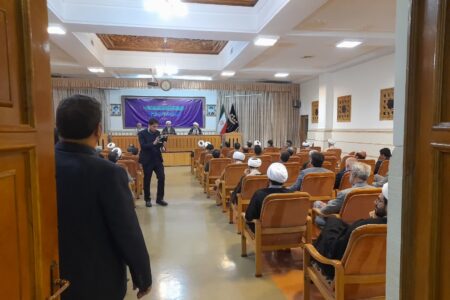 جلسه رابط حوزوی رئیس جمهور با رؤسای دستگاه‌های اجرایی استان قم