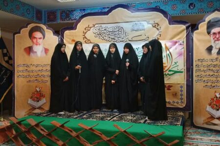 جشن میلاد با سعادت امام حسن مجتبی (علیه السلام) در مدرسه عالی بنت المصطفی