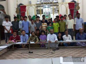 مراسم اعتکاف رمضانیه در میانمار