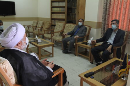 دیدار فرماندار قم با رئیس جامعةالمصطفی العالمیه