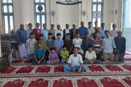 برگزاری مراسم اعتکاف رمضانیه در میانمار