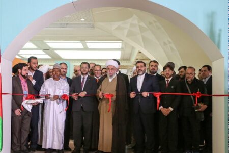 افتتاح بخش بین الملل نمایشگاه قرآن کریم با حضور وزیر فرهنگ و ارشاد اسلامی