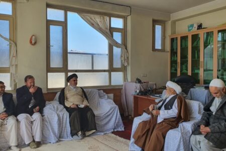 دیدار رئیس نمایندگی المصطفی در افغانستان با شخصیتها و علمای افغانستان