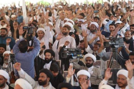 گردهمایی اعتراضی علما و ذاکرین پاکستان