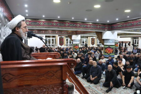مراسم اربعین حسینی در مرکز اسلامی مسکو