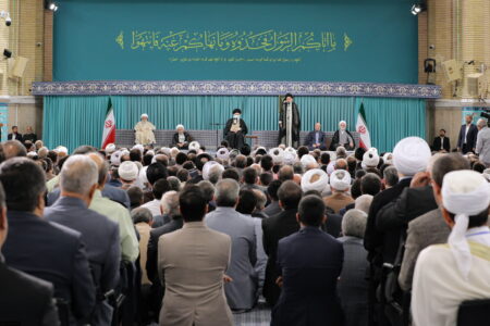 دیدار مهمانان کنفرانس وحدت اسلامی با رهبر انقلاب