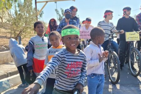 همایش همگانی دوچرخه سواری گرامیداشت شهدای مظلوم غزه