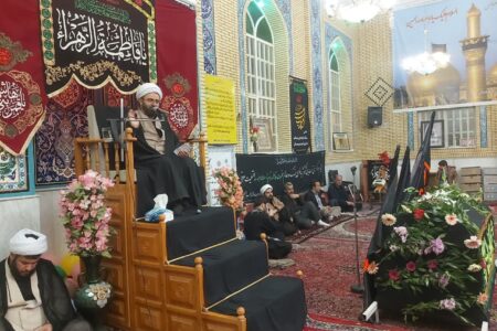 مراسم تشییع نمادین حضرت زهرا سلام الله علیها در استان مرکزی