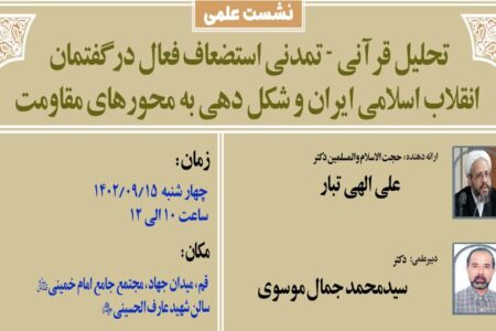 تحلیل قرآنی تمدنی استضعاف فعال در گفتمان انقلاب اسلامی ایران