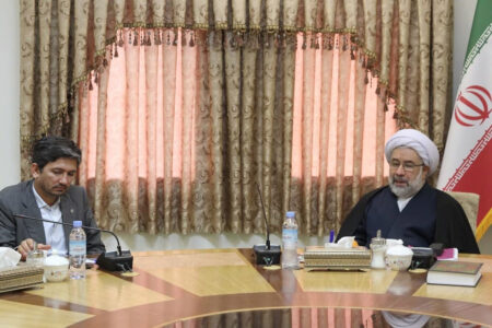 دیدار مدیرعامل بانک قرض‌الحسنه مهر ایران با رئیس جامعةالمصطفی