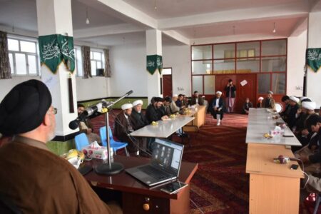 جلسه هم اندیشی با مدیران مدارس پیوسته و همکار نمایندگی جامعة المصطفی افغانستان