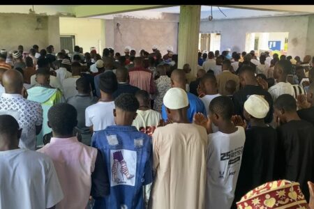 مراسم نماز عید سعید فطر در نمایندگی کنگو