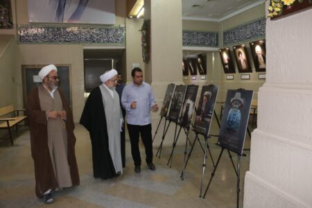 برپایی نمایشگاه مقتدر مظلوم در حمایت از مردم قهرمان غزه