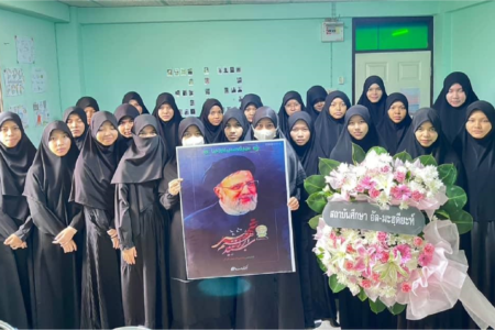 ابراز تسلیت و همدردی اساتید مسلمان بانکوک با مردم ایران