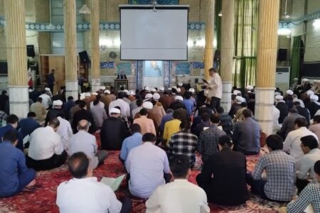 بزرگداشت خادم الرضا(علیه السلام) شهید آیت الله رئیسی در مجتمع آموزش عالی فقه