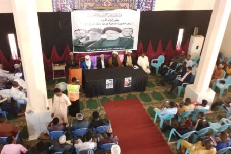 مراسم یادیود شهدای خدمت در نمایندگی نیجر