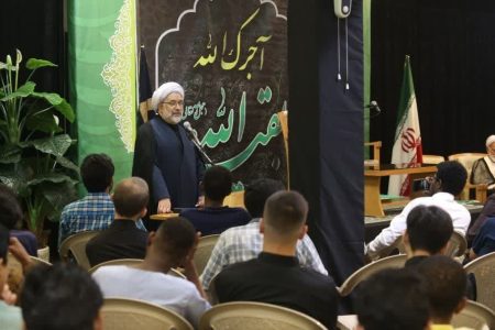 تجلیل رئیس جامعةالمصطفی از آیت الله دری نجف آبادی