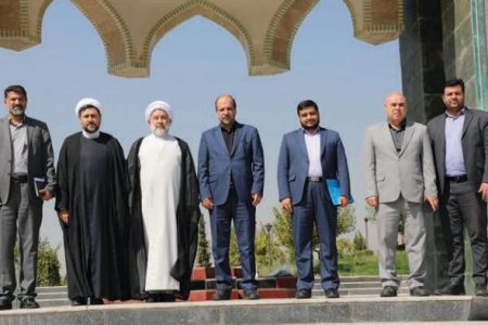 بازدید رئیس جامعةالمصطفی از دانشگاه جامع امام حسین(ع)