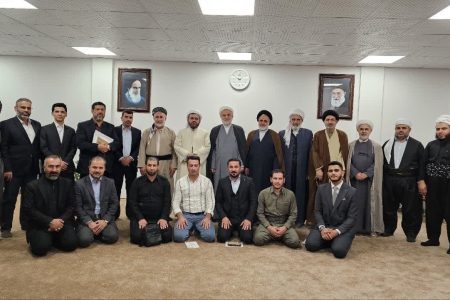 دیدار جمعی از علمای جماعت اقلیم کردستان با نماینده ولی فقیه