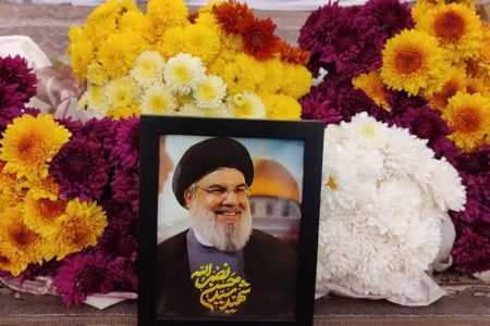 گرامیداشت چهلمین روز شهادت سیدالشهدای مقاومت در مدرسه پسرانه هجرت