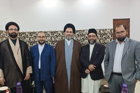 دیدار نماینده جامعه المصطفی با رئیس جماعت اسلامی ھندوستان