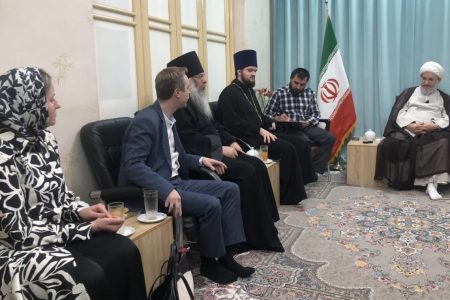 دیدار مسئولان حوزه علمیه ارتدوکس کازان روسیه با آیت الله اراکی