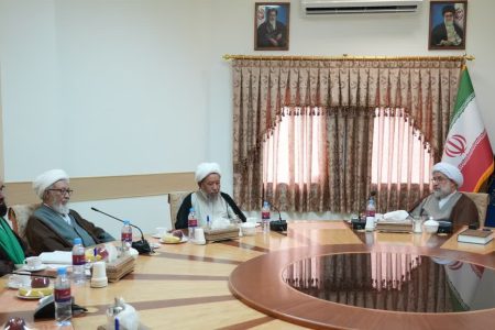 دیدار آیت الله فاضلی بهسودی با رئیس جامعةالمصطفی