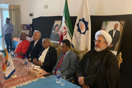 گرامیداشت سالگرد شهادت شهدای خدمت در پایتخت سریلانکا