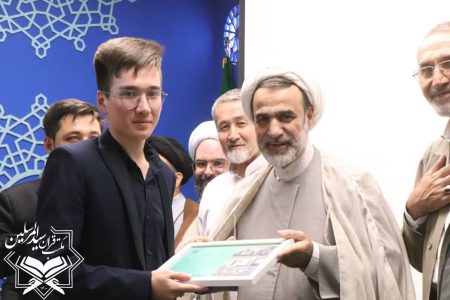 آیین تکریم از خادمین قرآنی مکتب قرآن سیدالمرسلین(ص)