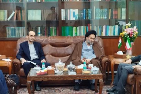 دیدار رئیس نمایندگی جامعةالمصطفی با سرپرست سرکنسولگری بمبئی