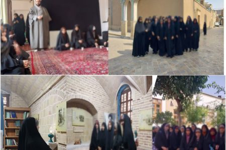 بازدید دانش پژوهان آموزشگاه حضرت فاطمه(س) از بیت حضرت امام خمینی(ره)