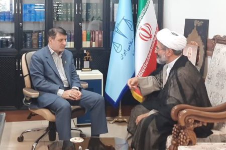دیدار نماینده المصطفی با  رئیس کل دادگستری استان آذربایجان شرقی