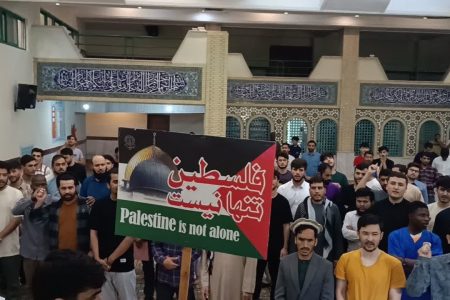 حضور پرشور طلاب اهل سنت نمایندگی گلستان در نماز جمعه “خشم و نصر”
