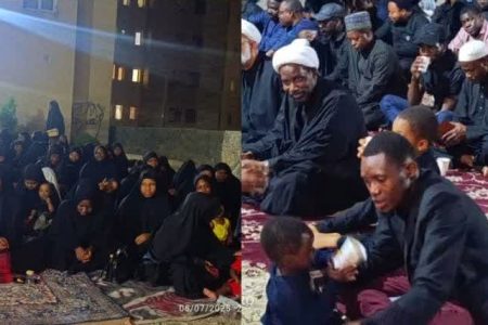 قم میزبان عزاداری عاشورایی جمعی از طلاب نیجریه