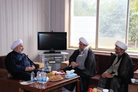 دیدار رئیس جامعة المصطفی و نماینده ولی فقیه در استان آذربایجان شرقی