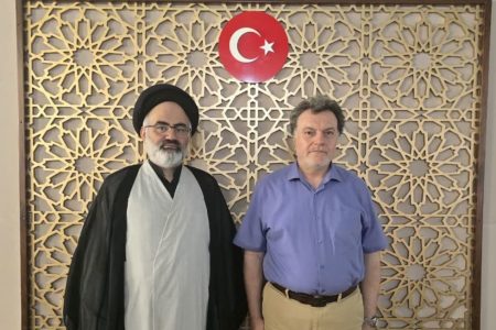 دیدار نماینده المصطفی با سفیر ترکیه در تهران