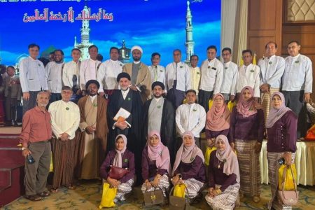 حضور رئیس نمایندگی تایلند در همایش هزار و پانصدمین سال میلاد رسول گرامی اسلام(ص)