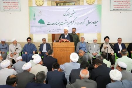شرکت طلاب نمایندگی گلستان در مراسم جشن بزرگ میلاد رسول اکرم (ص)
