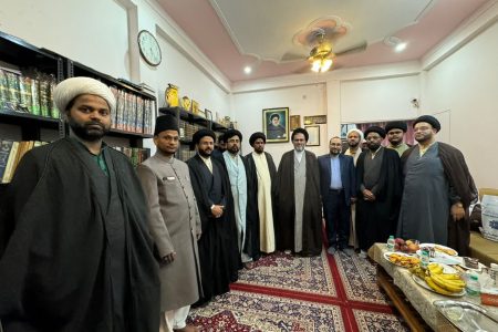 دیدار رئیس نمایندگی المصطفی با نماینده آیت الله العظمی سیستانی در هندوستان
