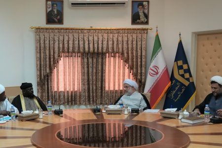 دیدار امام الاکبر مسجد صوفیه بورکینافاسو با رئیس جامعةالمصطفی