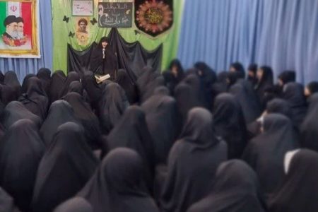 مراسم سوگواری وفات شهادت گونه حضرت معصومه(س)
