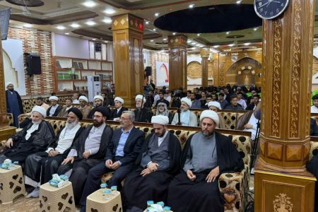 برپایی مجالس گرامیداشت اولین سالگرد شهادت سیدحسن نصرالله در نمایندگی عراق