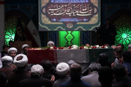 مراسم سوگواری شهادت حضرت زهراء(س) و بدرقه پیکر شهید گمنام