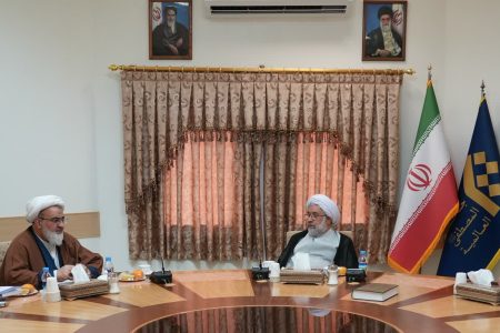 دیدار اعضای دبیرخانه کنگره بین المللی امناء الرسل با رئیس المصطفی